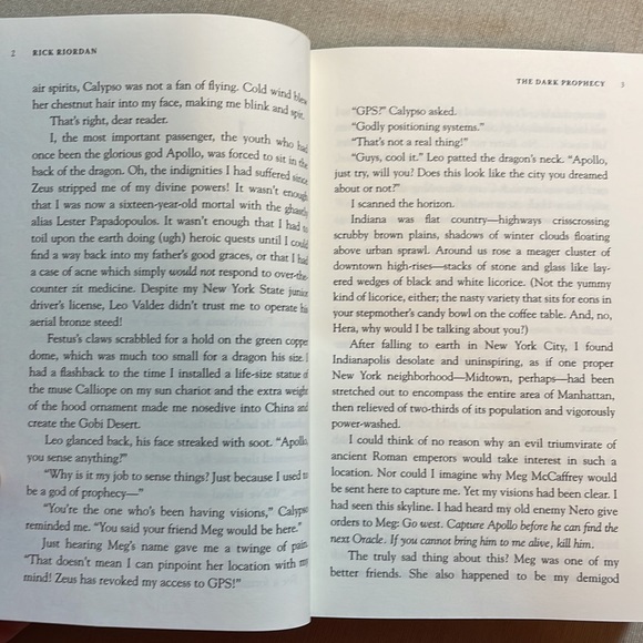 NOT ELIGIBLE FOR BUNDLE DEAL The Trials of Apollo #2 in The Dark Prophecy Series - Picture 10 of 12